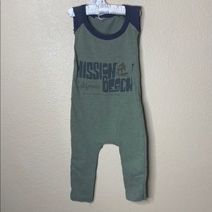 Hive vibes Mission Beach California romper